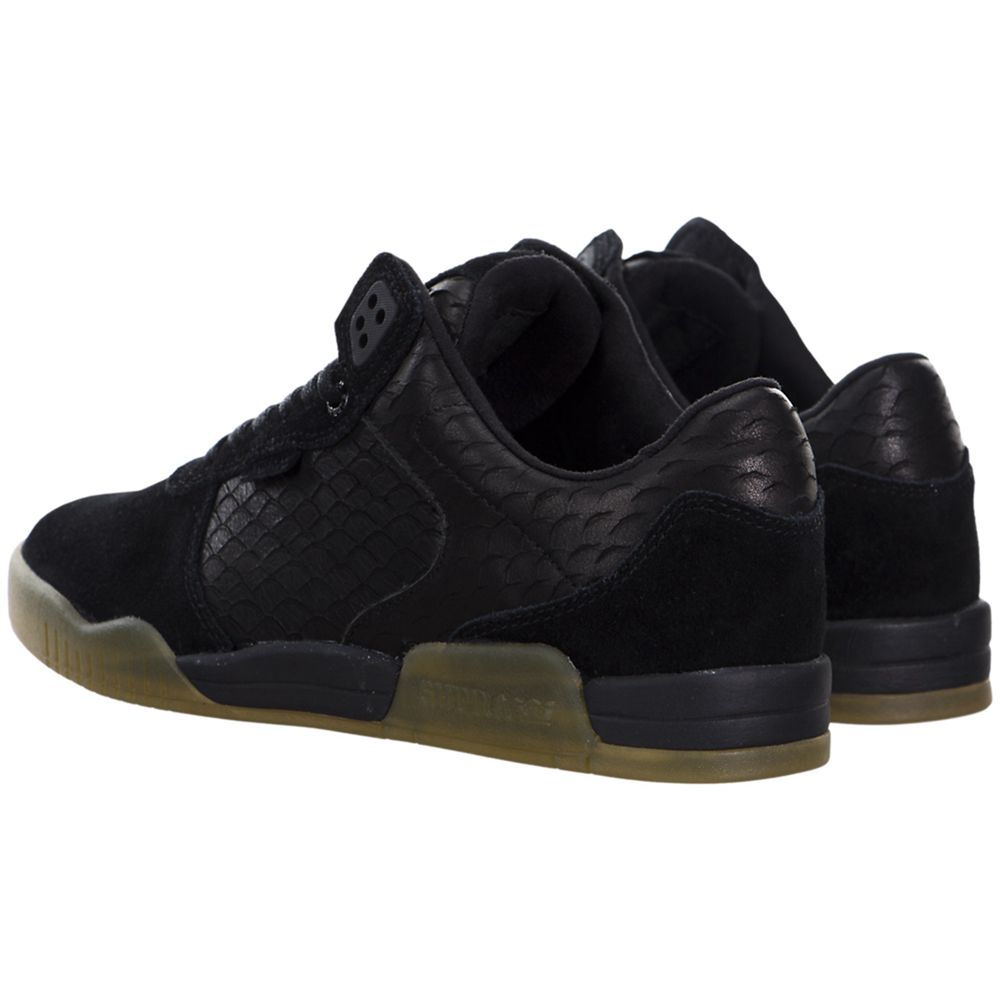 Baskets Basses Supra Ellington Noir Black Gum Homme | XHL-62494188